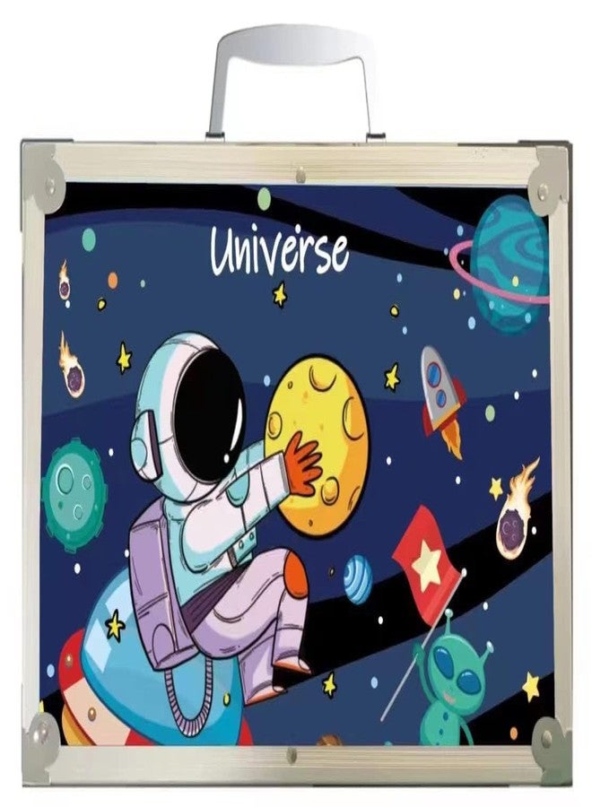 Breatoi 145 Pcs Space Kids Art Drawing Set : Art and Craft Supplies : Drawing and Painting Set :Great Birthday Gift for Boys Girls Children - 145 Pcs Art Set - Image 2